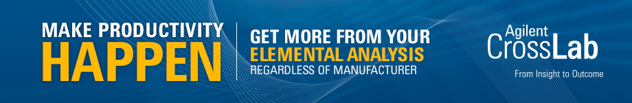 MAKE PRODUCTIVITY HAPPEN - GET MORE FROM YOUR ELEMENTAL ANALYSIS REGARDLESS OF MANUFACTURER