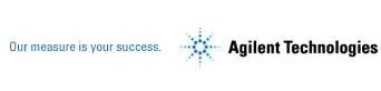 Our measure is your success.  Agilent Technologies