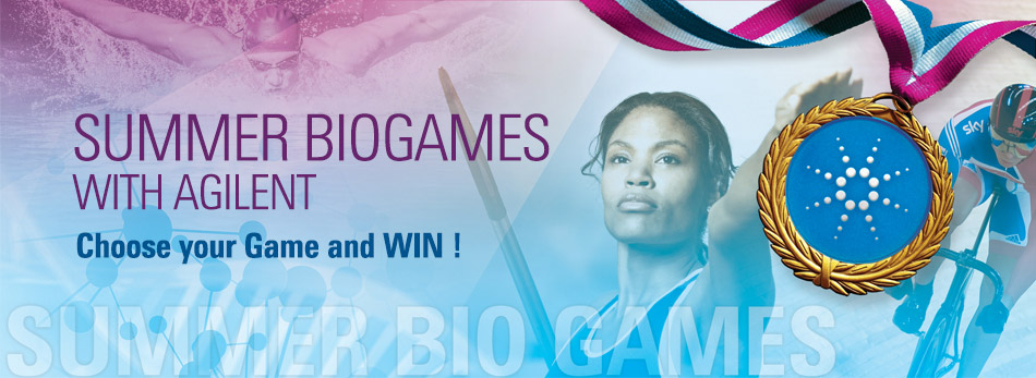 Summer BioGames with Agilent: Choose your game and win!