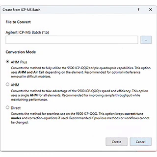 OpenLab ICP-MS バッチ変換ツール