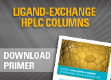 Ligand-Exchange HPLC カラム入門書