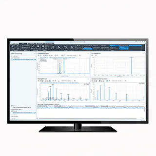 OpenLab CDS MS スペクトルデータ
デコンボリューション