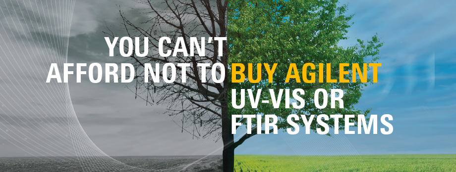 アジレントの UV-Vis および FTIR システムの特別キャンペーン