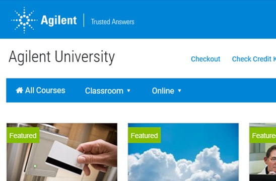 Agilent University オンライン