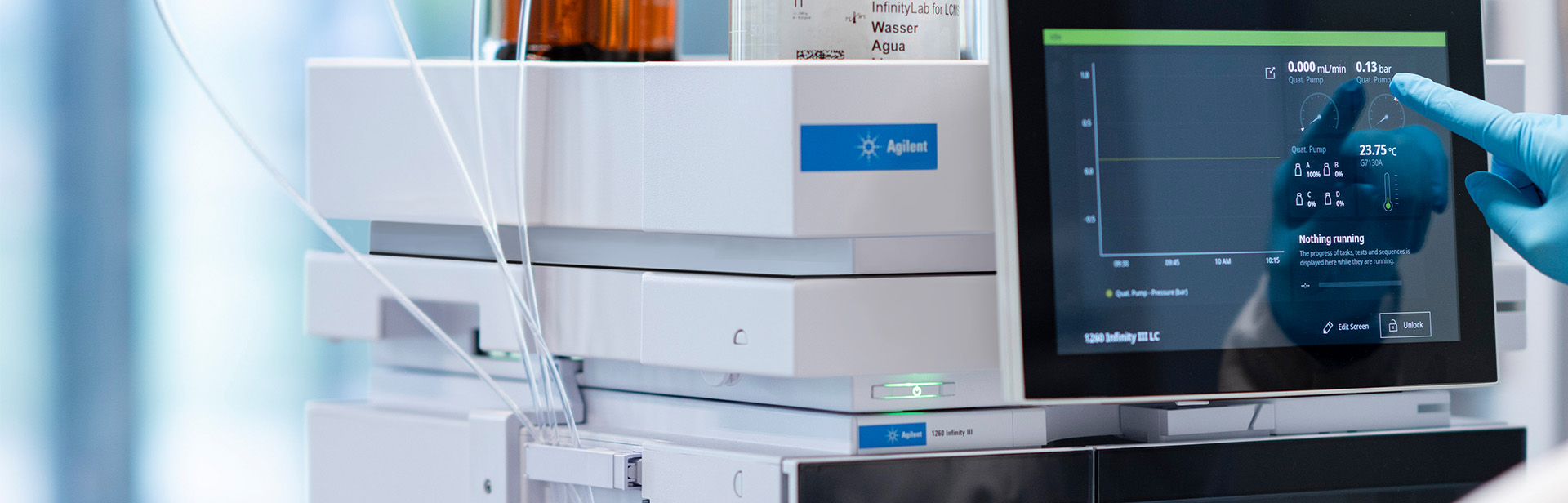 「溶媒が足りない」時代の LC 分析、
どうする？